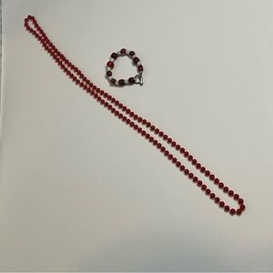 Faux, Costume, Estate Jewelry, Necklace and Bracelet